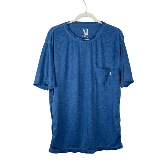 Vuori Tradewind Performance Short Sleeve Pocket Tee - Picture 1 of 5